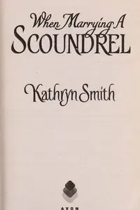 Book cover of When marrying a scoundrel