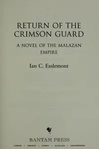 Book cover of Return of the Crimson Guard