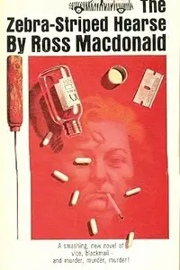 Book cover of The zebra-striped hearse