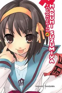 Book cover of The Wavering of Haruhi Suzumiya