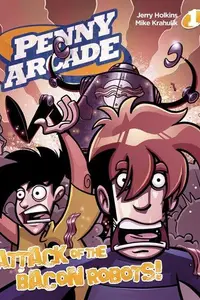 Book cover of Attack of the Bacon Robots