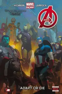 Book cover of Avengers, Vol. 5: Adapt or Die
