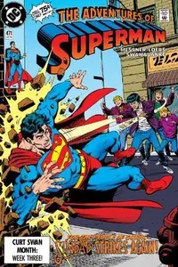 Book cover of Adventures of Superman (1986-2006) #471