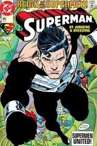 Book cover of Superman (1987-2006) #81