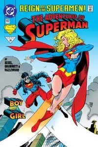 Book cover of Adventures of Superman (1986-2006) #502