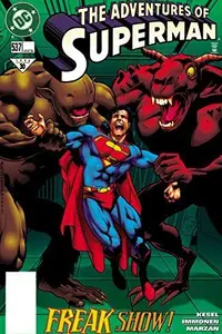 Book cover of Adventures of Superman (1986-2006) #537
