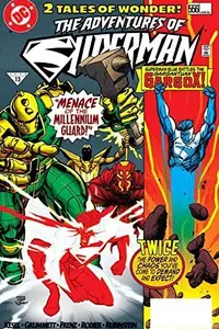 Book cover of Adventures of Superman (1986-2006) #556