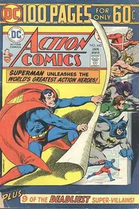 Book cover of Action Comics #443