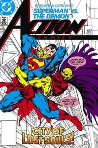 Book cover of Action Comics (1938-2011) #587
