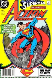 Book cover of Superman on Earth