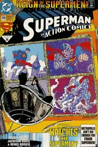 Book cover of Superman In Action Comics #689