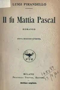 Book cover of Il fu Mattia Pascal