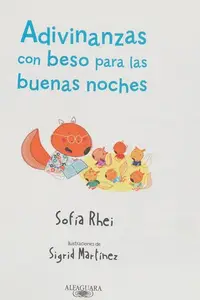 Book cover of Adivinanzas con besos para las buenas noches