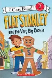Book cover of Flat Stanley and the Very Big Cookie