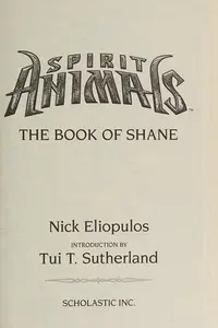 Book cover of The Book of Shane