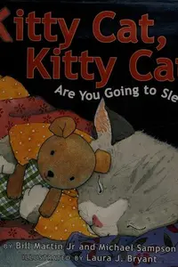 Book cover of Kitty cat, kitty cat, are you going to sleep?