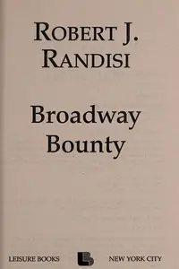 Book cover of Broadway bounty