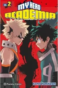 Book cover of My Hero Academia 02