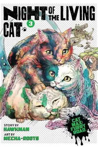 Book cover of Night of the Living Cat Vol. 3