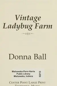Book cover of Vintage Ladybug Farm