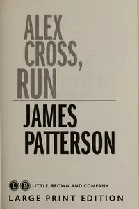 Book cover of Alex Cross, Run
