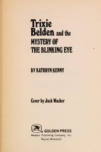 Book cover of The Mystery of the Blinking Eye