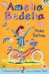 Book cover of Amelia Bedelia Means Business