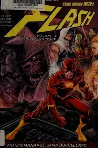Book cover of The Flash, Vol. 3: Gorilla Warfare