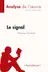 Book cover of Le signal de Maxime Chattam