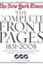 Book cover of New York Times: The Complete Front Pages: 1851-2008