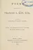 Book cover of Poems of the late Francis S. Key, Esq., author of "The Star spangled banner"