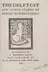 Book cover of The Delft cat