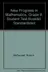 Book cover of New Progress in Mathematics, Grade 8, Student Test Booklet, Standardized