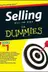 Book cover of Selling All-In-One for Dummies