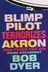 Book cover of Blimp pilot terrorizes Akron