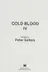 Book cover of Cold Blood IV (Cold Blood Series)