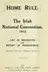 Book cover of The Home rule bills of 1886 and 1893 compared and explained