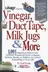 Book cover of Yankee Magazine's Vinegar, Duct Tape, Milk Jugs & More