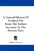 Book cover of A General History Of Scotland V8