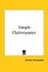 Book cover of Simple Clairvoyance
