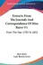 Book cover of Extracts From The Journals And Correspondence Of Miss Berry V1