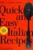 Book cover of The silver spoon quick and easy Italian recipes