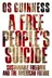 Book cover of A Free People's Suicide