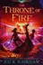 Book cover of The throne of fire