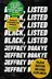 Book cover of Black, Listed
