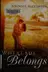 Book cover of Where she belongs