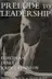 Book cover of Prelude to leadership