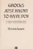 Book cover of Ghouls just haunt to have fun