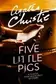Book cover of Five Little Pigs