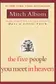 Book cover of The Five People You Meet in Heaven